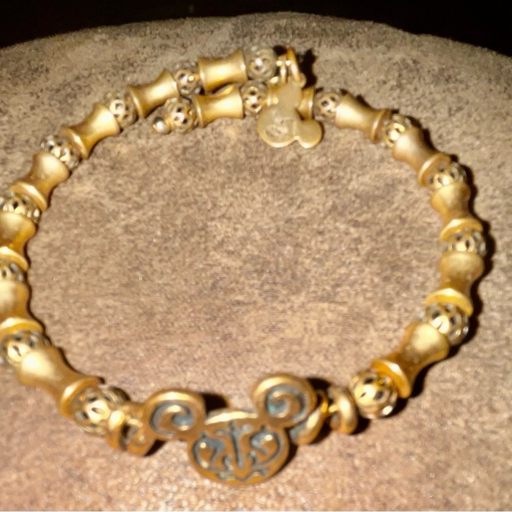 Alex and Ani “Vintage Sixty-Six” Mickey Mouse Wrap Bracelet